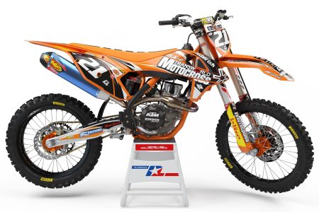 Decallab KTM MX graphics kit Remuz